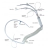 EQUIVET Large Bore IV Set, стерильный инфузионный набор для крупных животных
