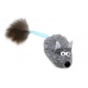 GoSi Игрушка для кошек лисичка-пищалка, серая
