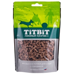 Титбит Косточки мясные для собак с говядиной 150 г