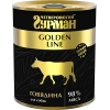 Четвероногий гурман Golden Line консервы для собак с говядиной в желе