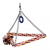 WAGNERS Cotton Triangel Игрушка качели-треугольник из каната  для птиц