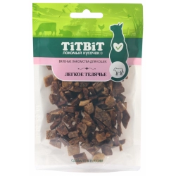 Легкое телячье для кошек (Вяленые лакомства) Титбит 20 г
