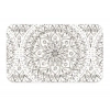 TARHONG Коврик под миски "Boho Medallion", бежевая с рисунком, 48х29см
