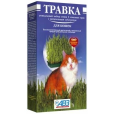 Травка для кошек (лоток) 170гр АВЗ
