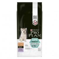 Pro Plan GrainFree сухой корм для щенков ср.пород с чувст.пищеварением индейка
